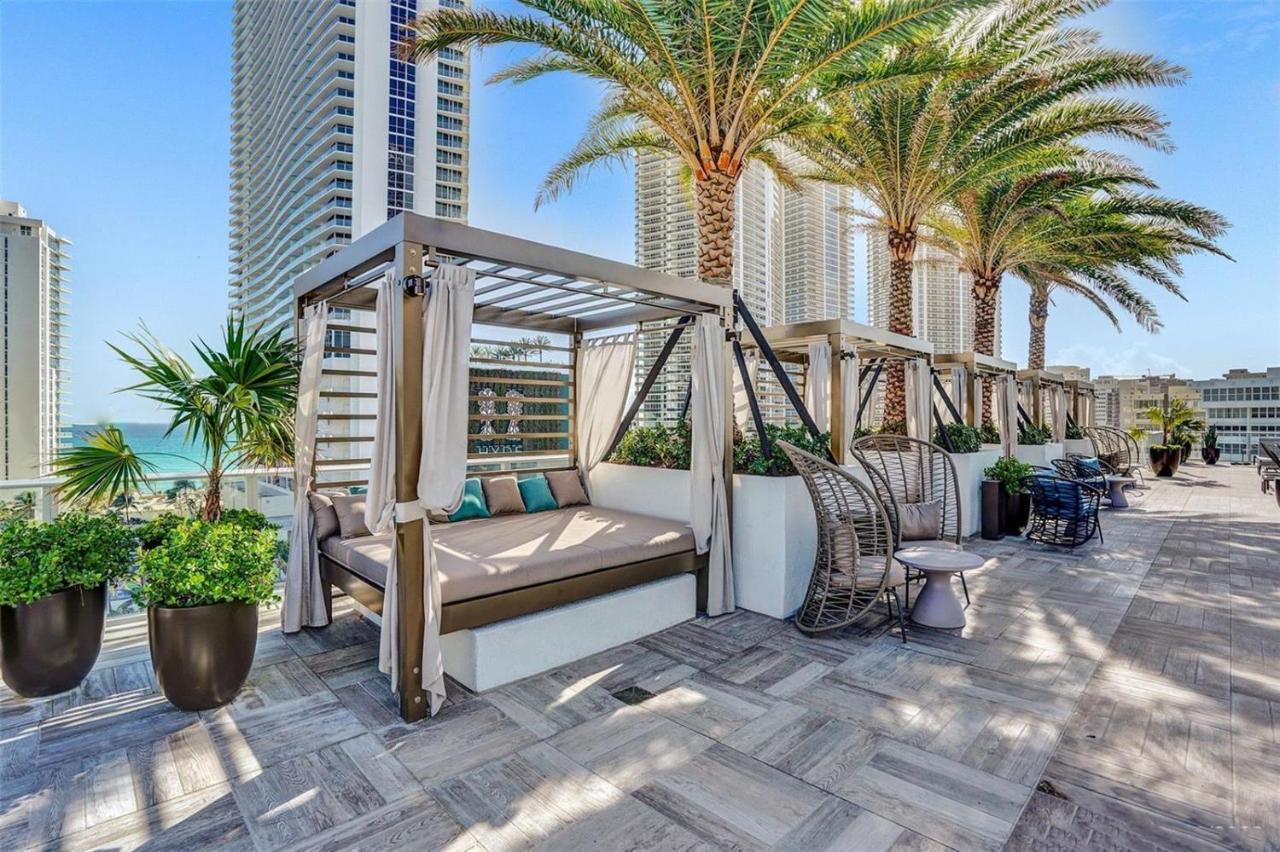 Hyde Beach House Three-Bedroom, Waterfront, Ocean And Intercostal View, Rooftop Pool, 5 Min Walk To Beach Hollywood Eksteriør billede