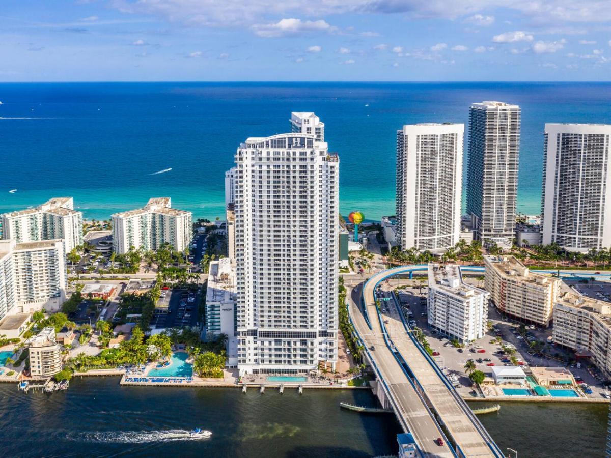 Hyde Beach House Three-Bedroom, Waterfront, Ocean And Intercostal View, Rooftop Pool, 5 Min Walk To Beach Hollywood Eksteriør billede