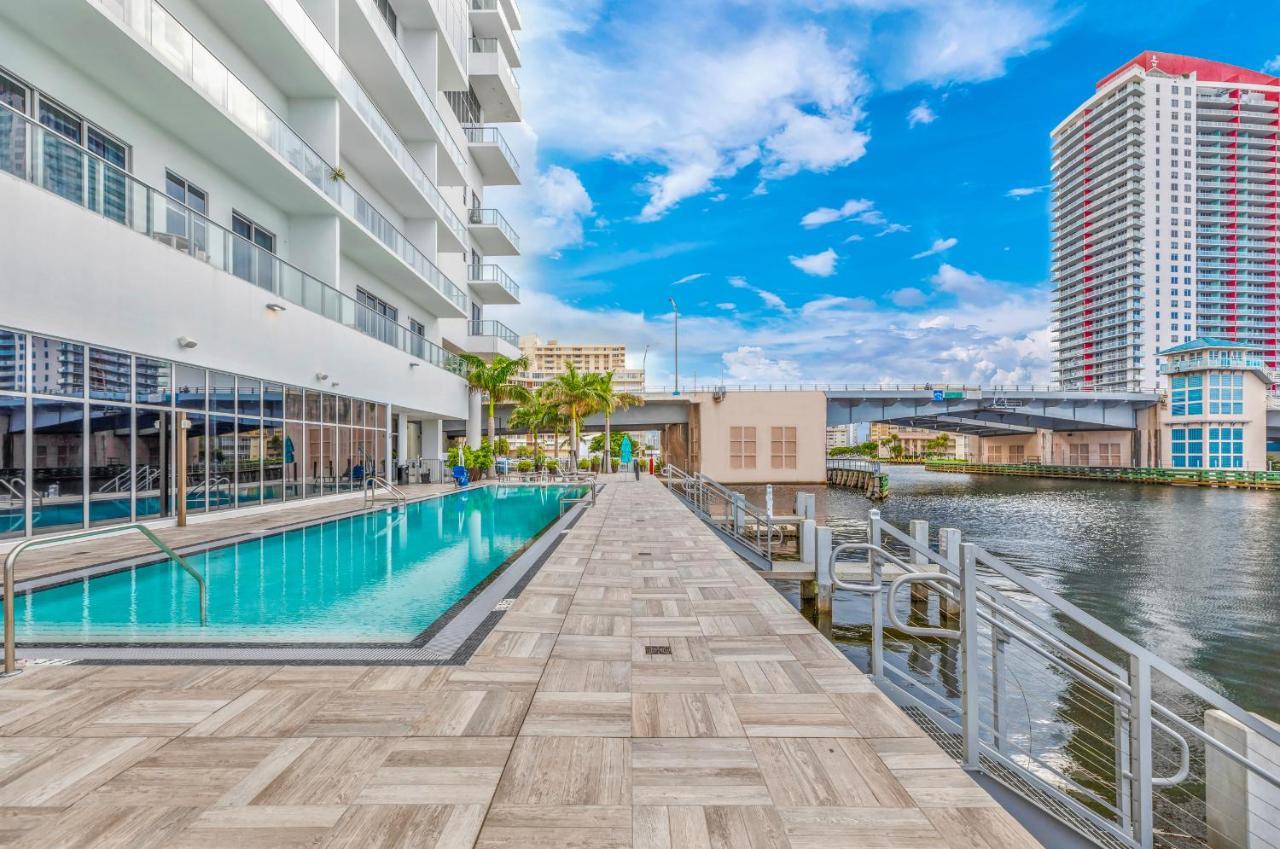 Hyde Beach House Three-Bedroom, Waterfront, Ocean And Intercostal View, Rooftop Pool, 5 Min Walk To Beach Hollywood Eksteriør billede