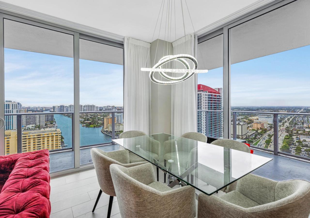 Hyde Beach House Three-Bedroom, Waterfront, Ocean And Intercostal View, Rooftop Pool, 5 Min Walk To Beach Hollywood Eksteriør billede
