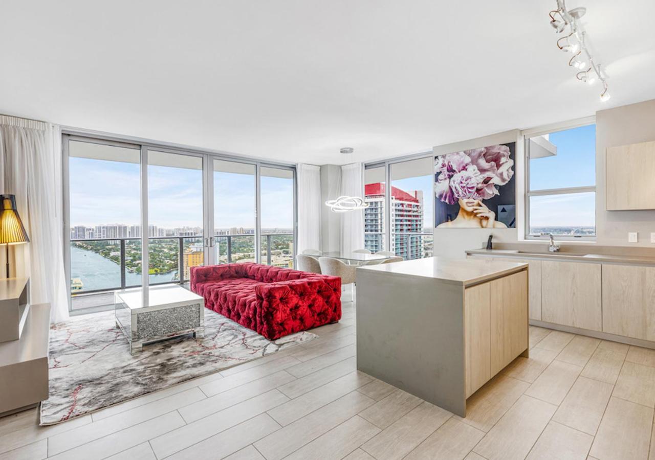 Hyde Beach House Three-Bedroom, Waterfront, Ocean And Intercostal View, Rooftop Pool, 5 Min Walk To Beach Hollywood Eksteriør billede