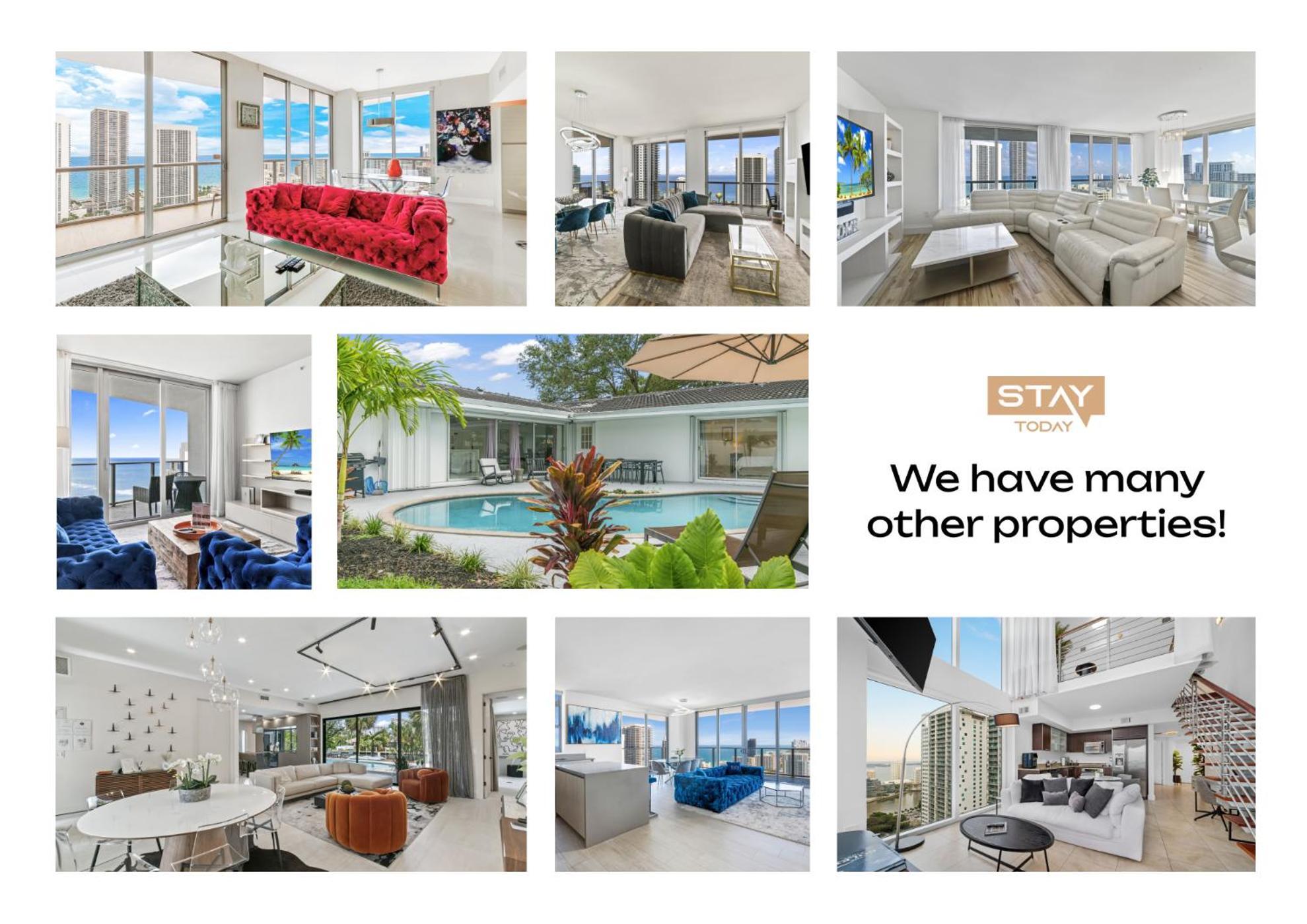 Hyde Beach House Three-Bedroom, Waterfront, Ocean And Intercostal View, Rooftop Pool, 5 Min Walk To Beach Hollywood Eksteriør billede